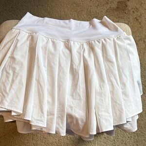 Aerie Offline White tennis skirt